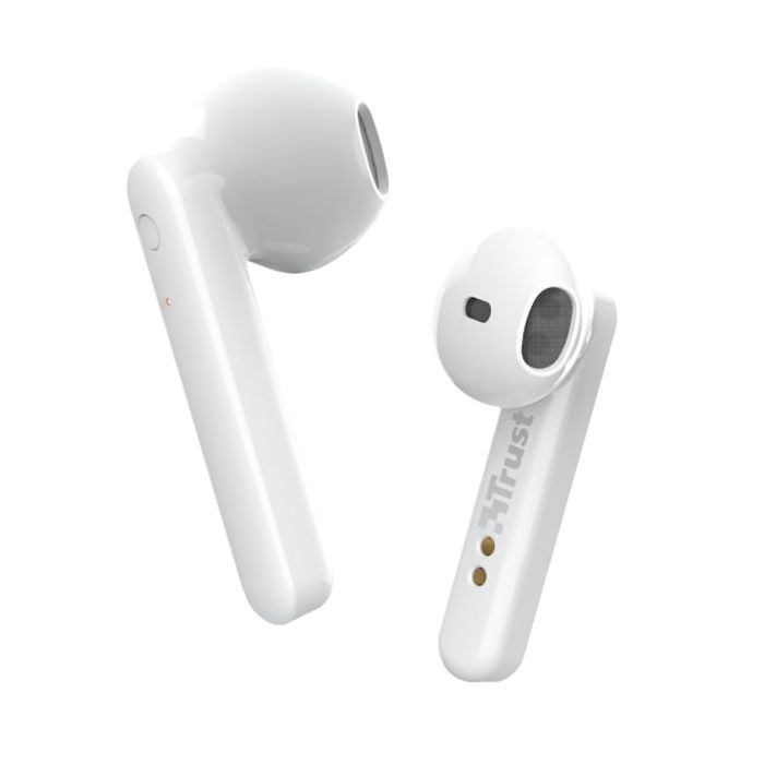 Наушники Trust Primo Touch True Wireless Mic White (23783)