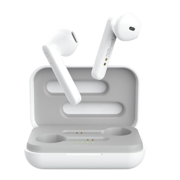 Наушники Trust Primo Touch True Wireless Mic White (23783) изображение 4