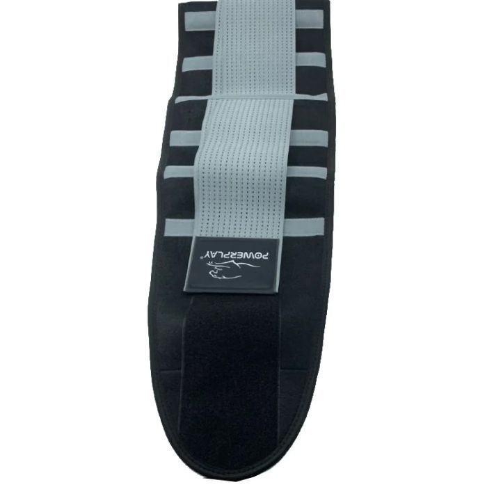 Бандаж поясничный PowerPlay 4305 Black/Grey 110х24 cm (PP_4305_BK/GR_110*24cm) изображение 3
