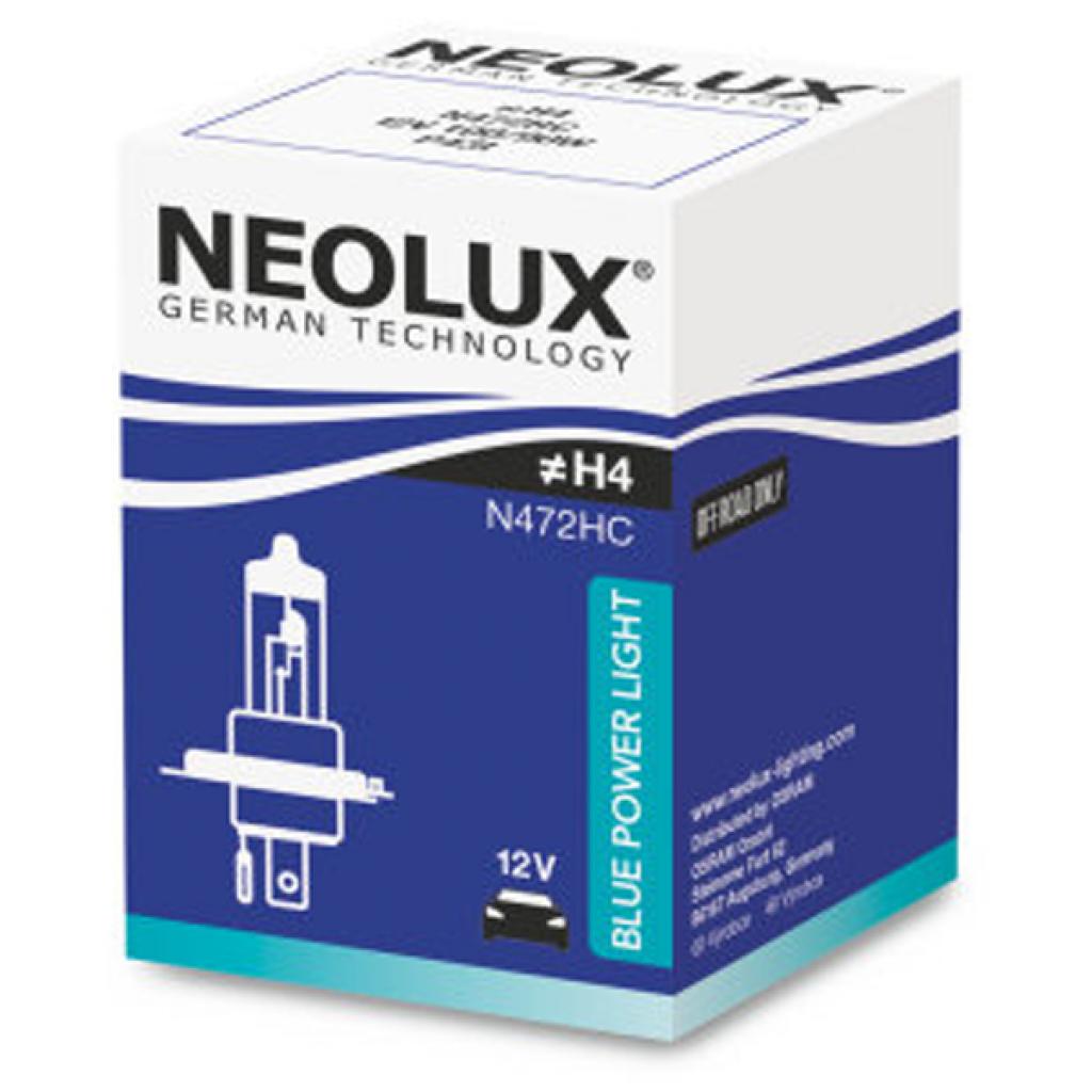 Автолампа Neolux галогенова 100/90W (N472HC) изображение 2