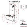 Витяжка кухонна Perfelli DN 6452 D 850 IV LED зображення 11