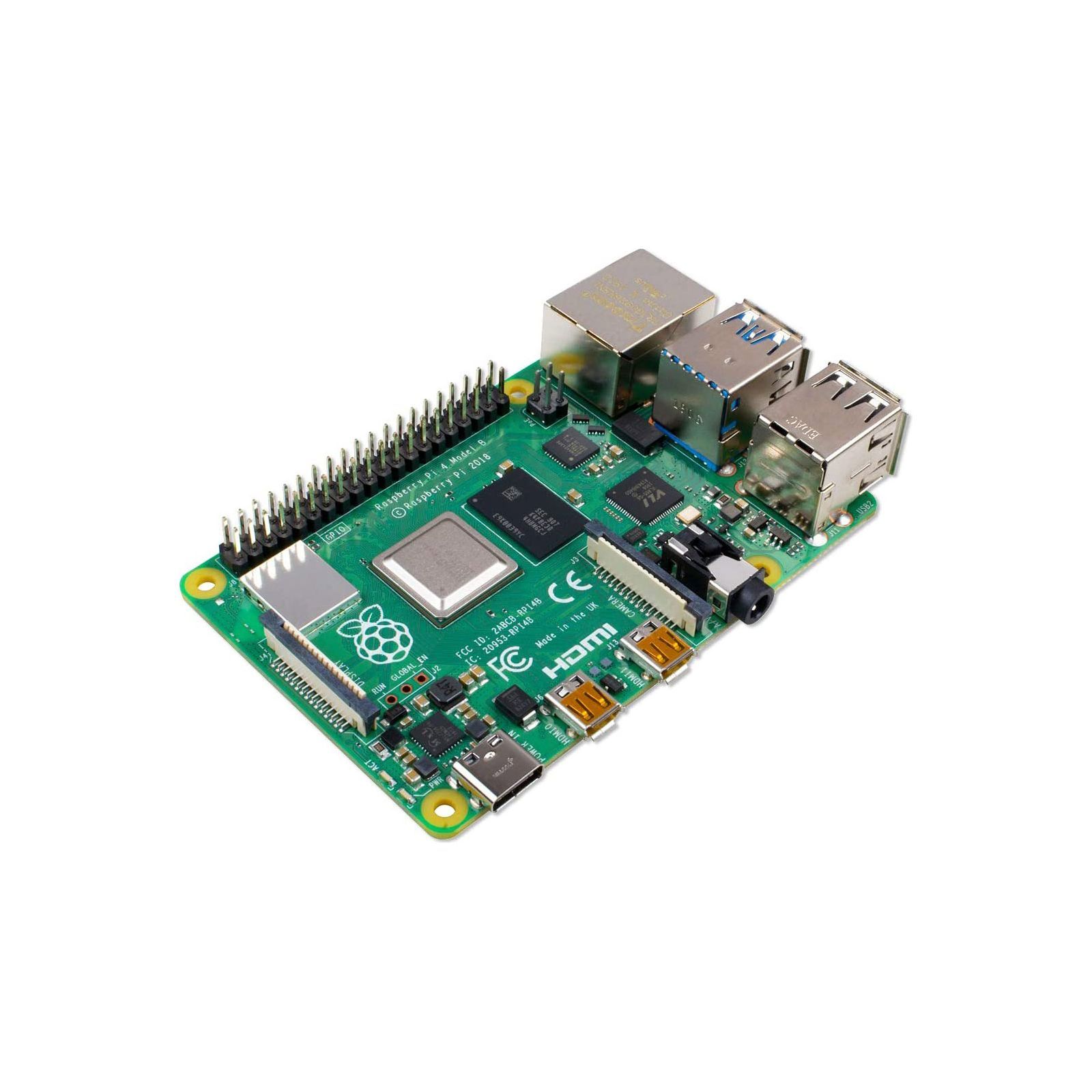 ᐈ Купити мікро пк Raspberry Pi 4, Model B, 4GB (RPI4-MODBP-4GB