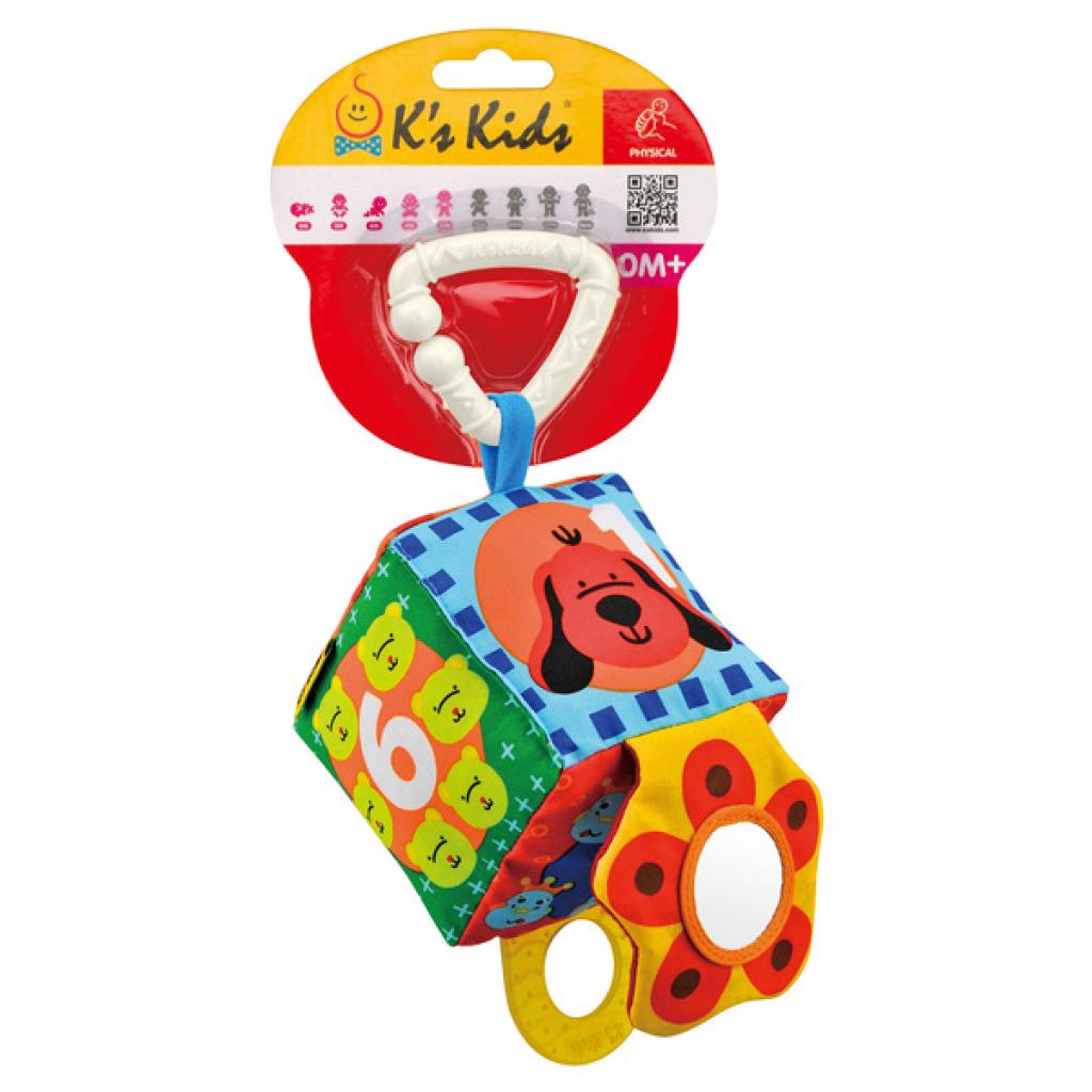 Игрушка-подвеска K’S KIDS Мой первый куб (KA10636-HC) изображение 2