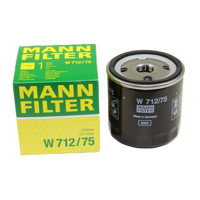 Фильтр масляный Mann W712/75 изображение 3