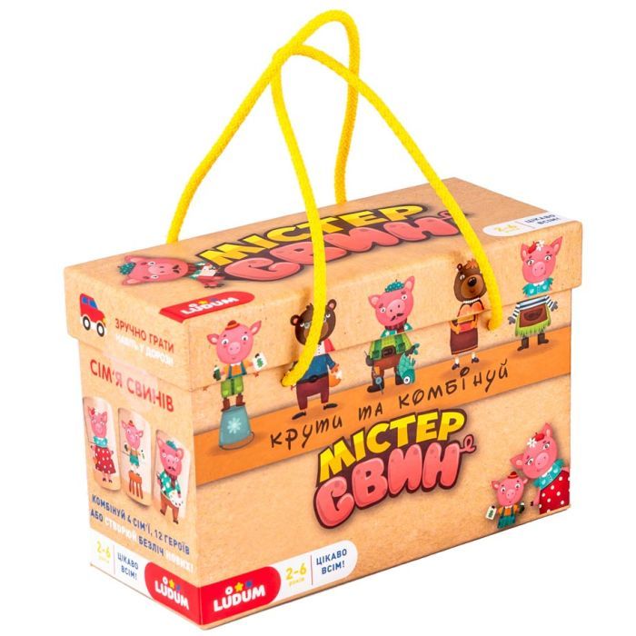 Настольная игра Ludum Мистер Свин украинский язык (LG2046-55)