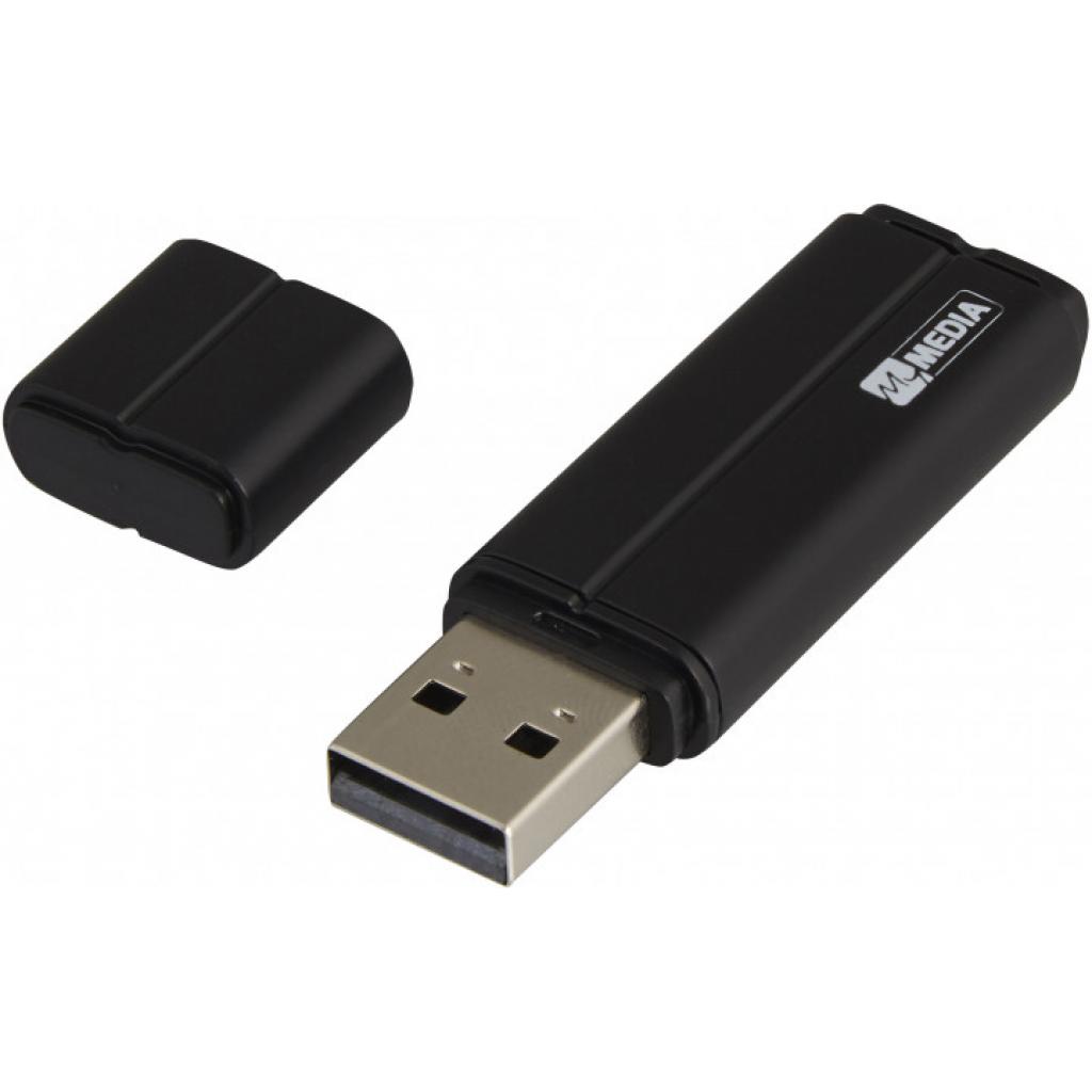 USB флеш накопичувач MyMedia 32GB Black USB 2.0 (69262) зображення 2