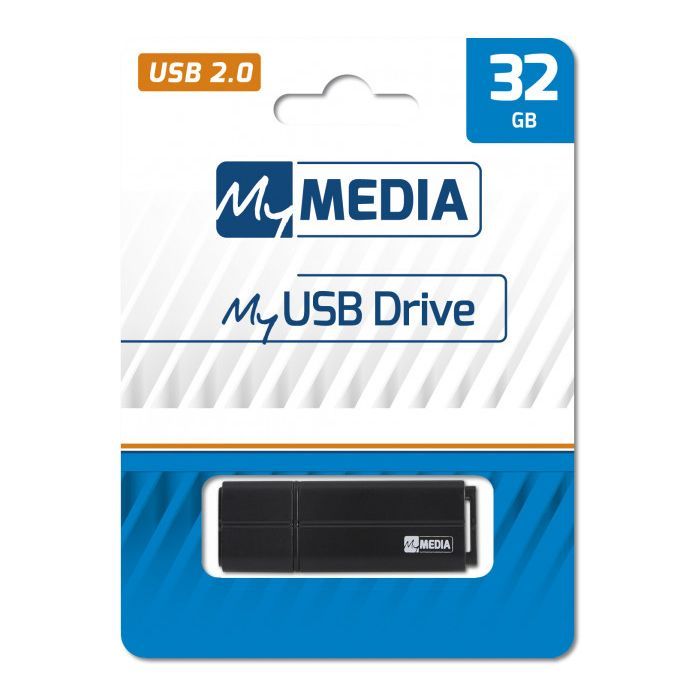 USB флеш накопитель MyMedia 32GB Black USB 2.0 (69262) изображение 4