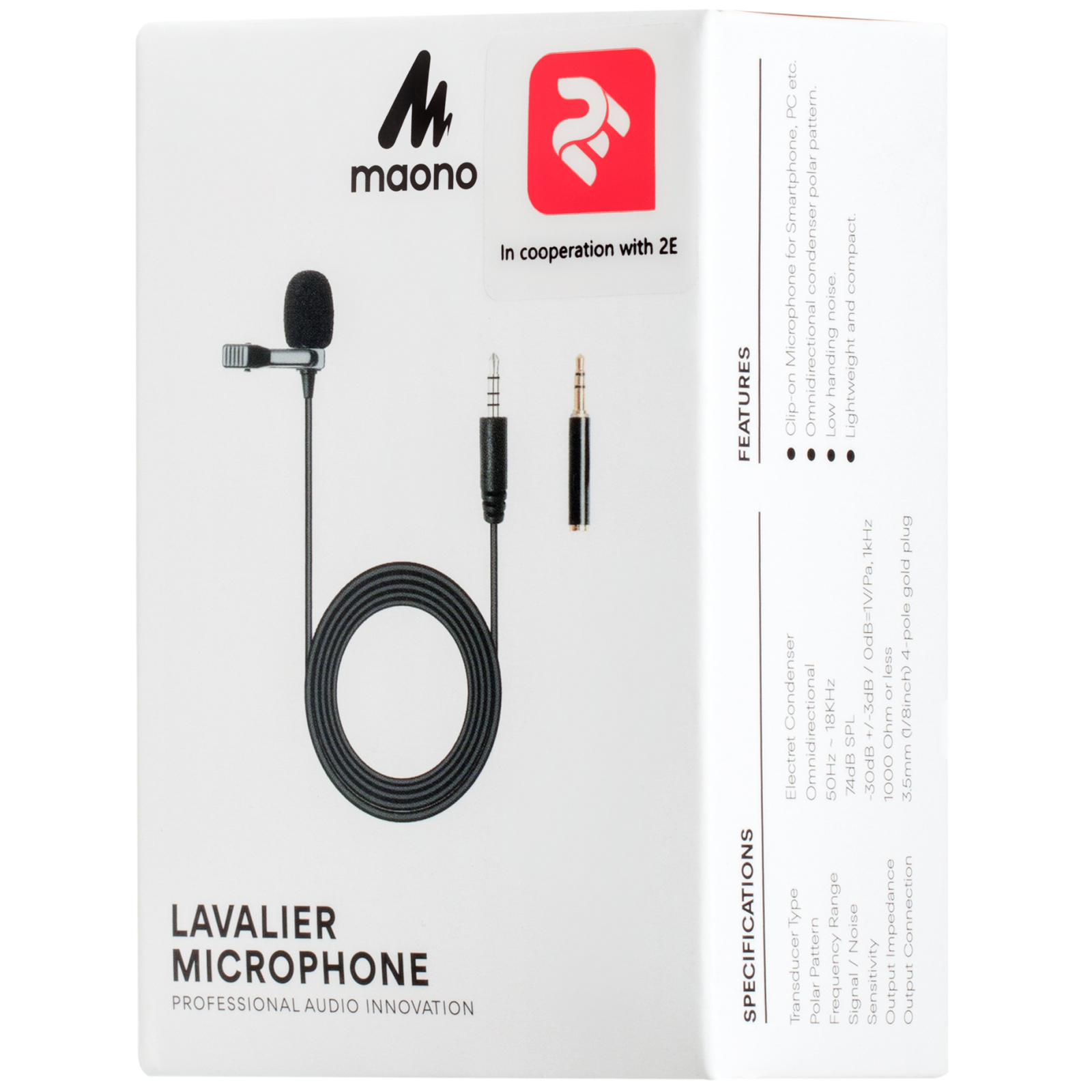 Мікрофон 2E Maono ML020 3.5mm (2E-ML020) зображення 3