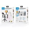 Набор блогера Puluz 4in1 (light, mount, phone holder, microphone) (PKT3023) изображение 6