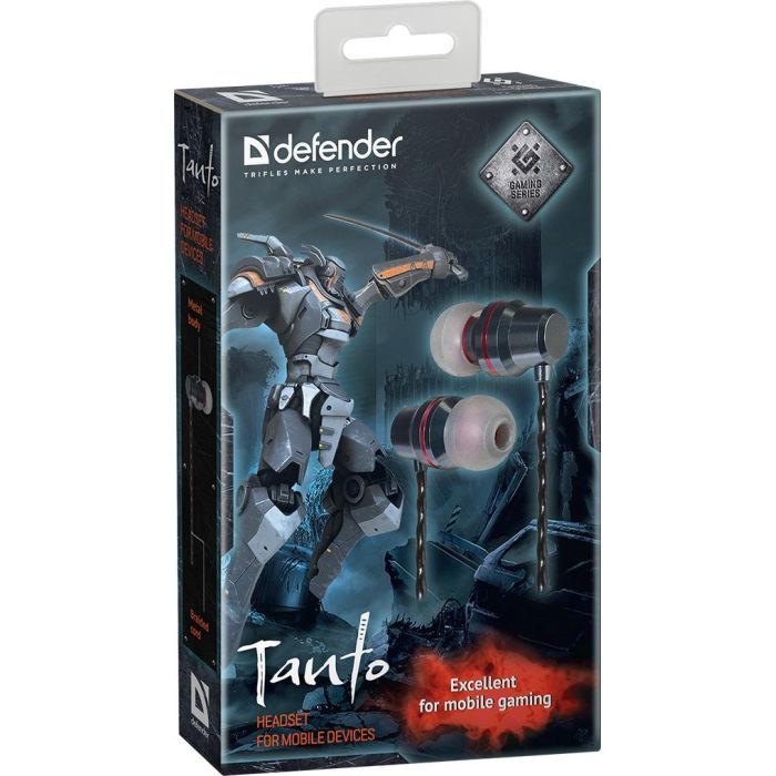 Навушники Defender Tanto Black-Grey (64451) зображення 2