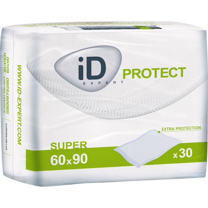 Пеленки для младенцев ID Proteсt Super 90 x 60 см. 30 шт. (5411416047940/5414874004074)