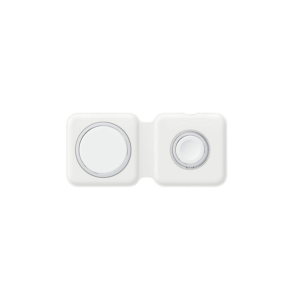 Зарядний пристрій ColorWay MagSafe Duo Charger 15W for iPhone (White) (CW-CHW32Q-WT)