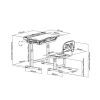Парта со стулом Cubby Vanda Grey (222012) изображение 8