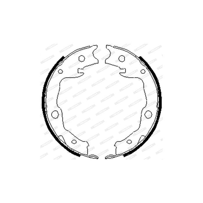 Гальмівні колодки FERODO FSB4035