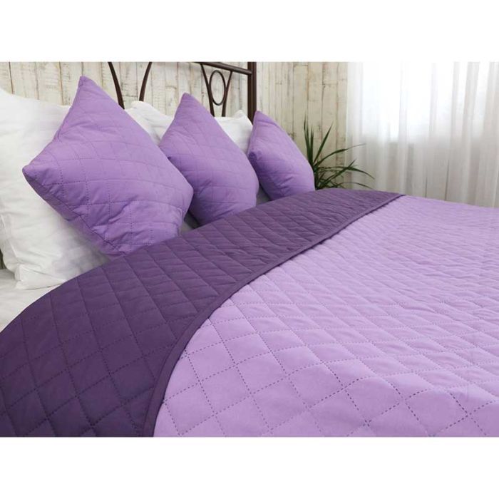 Покривало Руно Двостороннє Violet фіолетове 212х240 см (330.52У_Violet) зображення 6