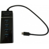 Концентратор Maiwo USB Type-C to 4х USB3.0 cable 29 cm (KH303) изображение 2