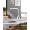Смеситель Grohe ACCENT OHM L ХРОМ (30423000) изображение 2