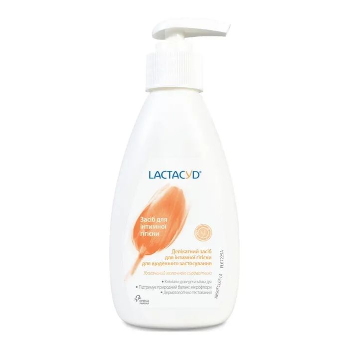 Гель для интимной гигиены Lactacyd с дозатором 200 мл (5391520943188) изображение 2