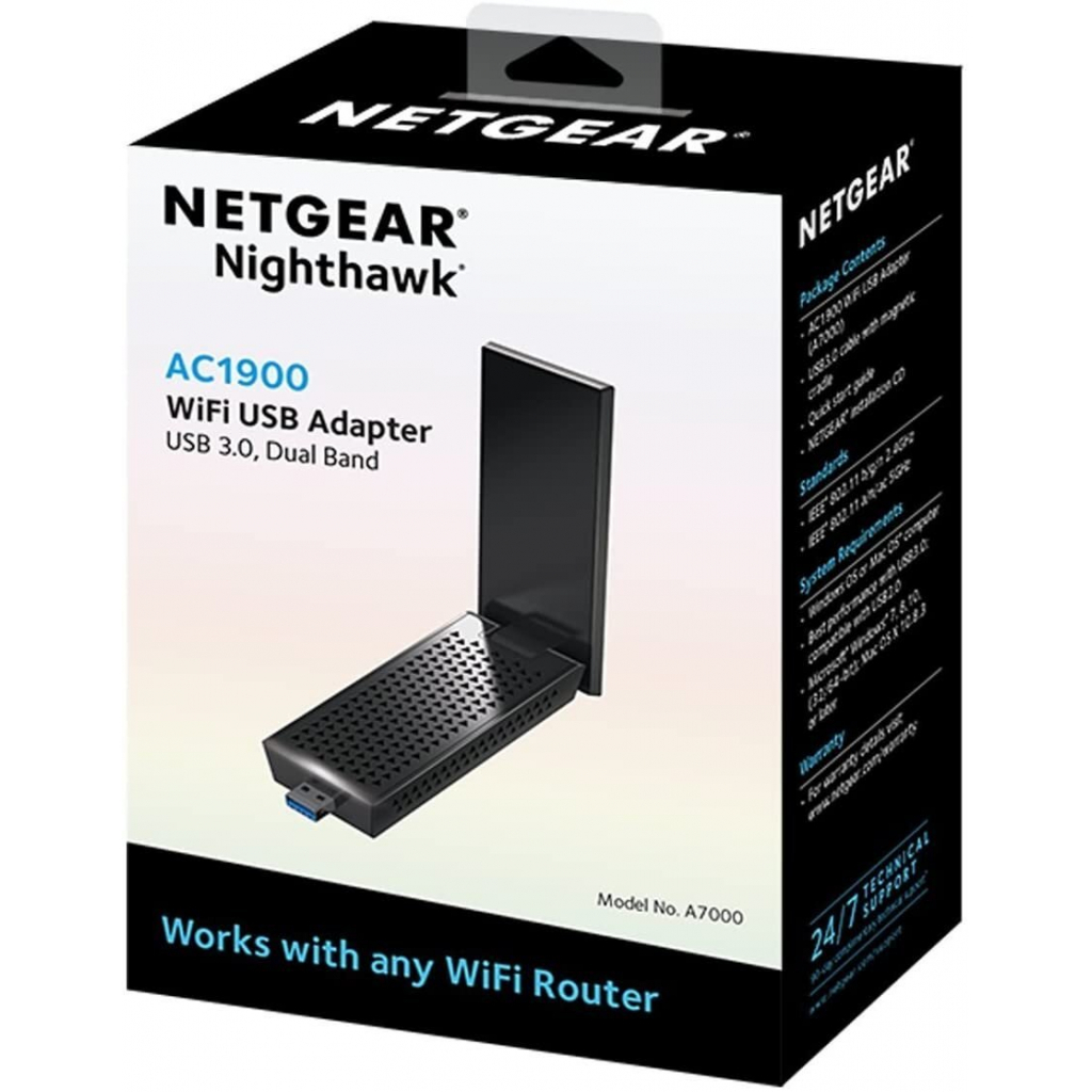 Сетевая карта Wi-Fi Netgear A7000-100PES изображение 5