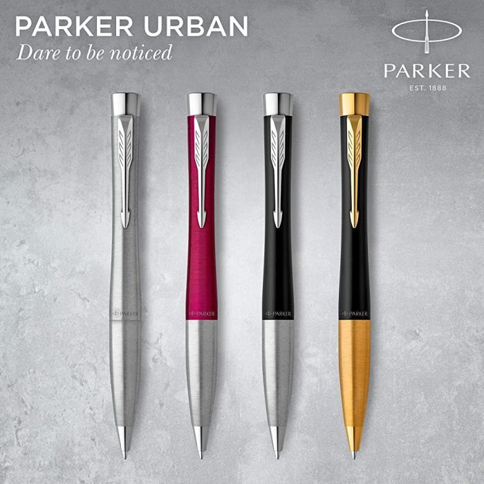 Ручка шариковая Parker URBAN 17 Muted Black CT BP (30 135) изображение 5