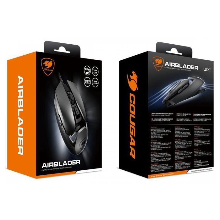 Мышка Cougar AirBlader USB Black изображение 9