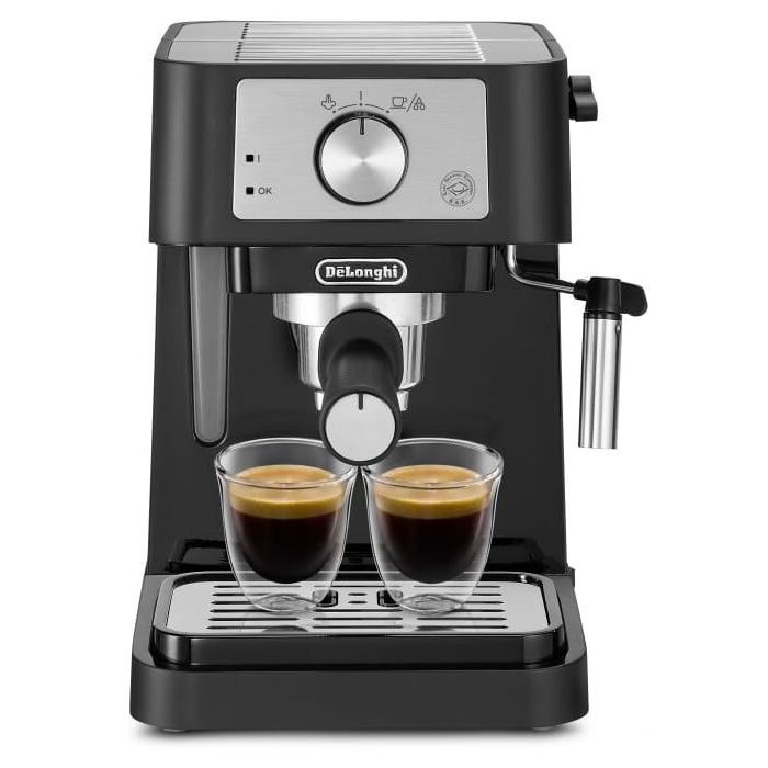 Ріжкова кавоварка еспресо DeLonghi EC260BK