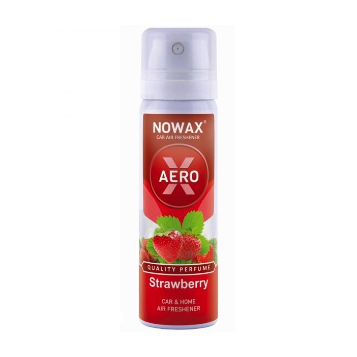 Ароматизатор для автомобіля NOWAX X Aero Strawberry, 75мл (NX06508)