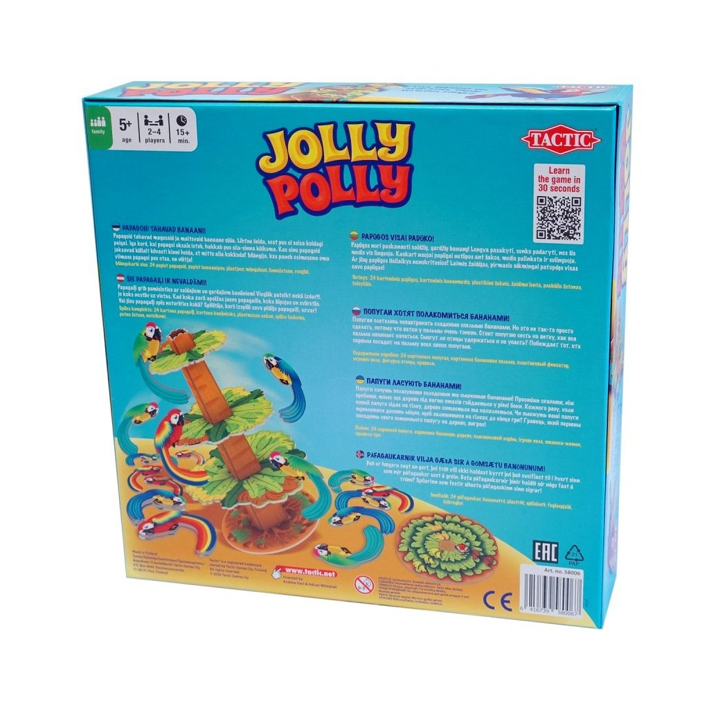 Настольная игра Tactic Джолли Полли (58006) изображение 4