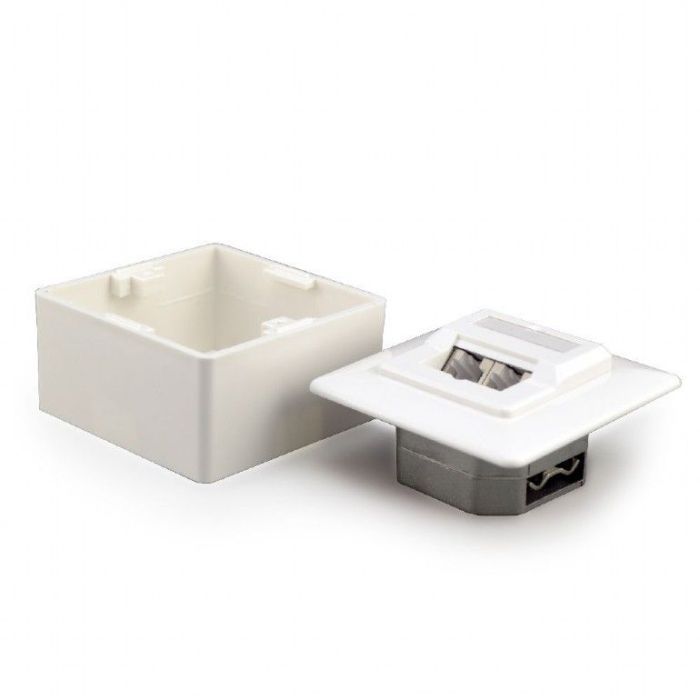 Комп'ютерна розетка RJ45x2 FTP cat.6 Cablexpert (MWS-2S6-01) зображення 3