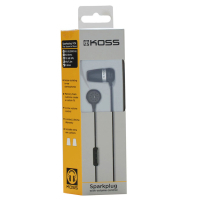 Навушники Koss Spark Plug VCb Noise Isolating Black (196908.101) зображення 2