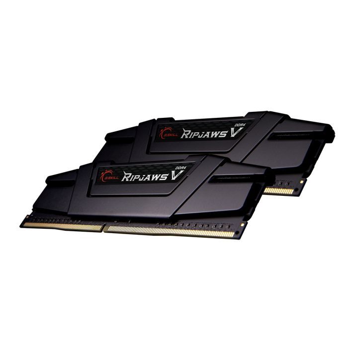 Модуль памяти для компьютера DDR4 64GB (2x32GB) 4400 MHz RipjawsV Black G.Skill (F4-4400C19D-64GVK) изображение 2