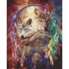 Картина по номерам Strateg Волчий ловец снов, 40х50 см (SY6328)