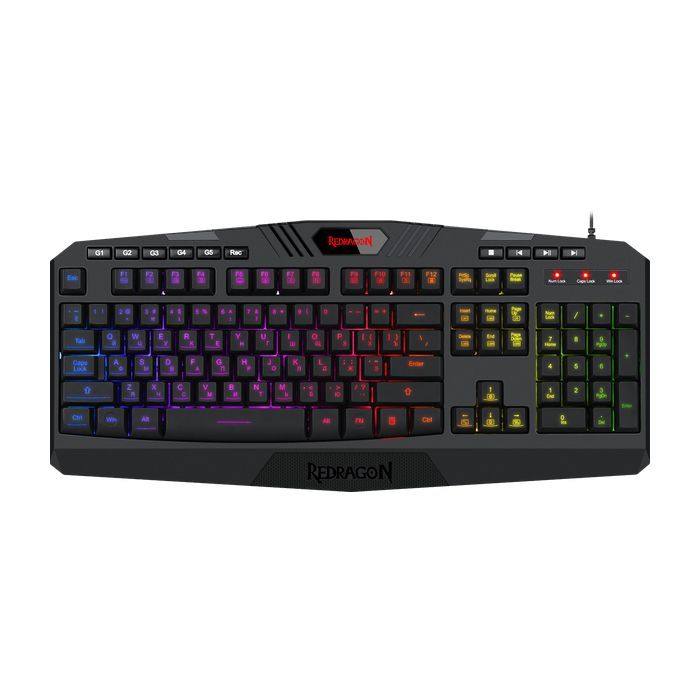 Клавіатура Redragon Harpe2 USB UKR Black (77484)