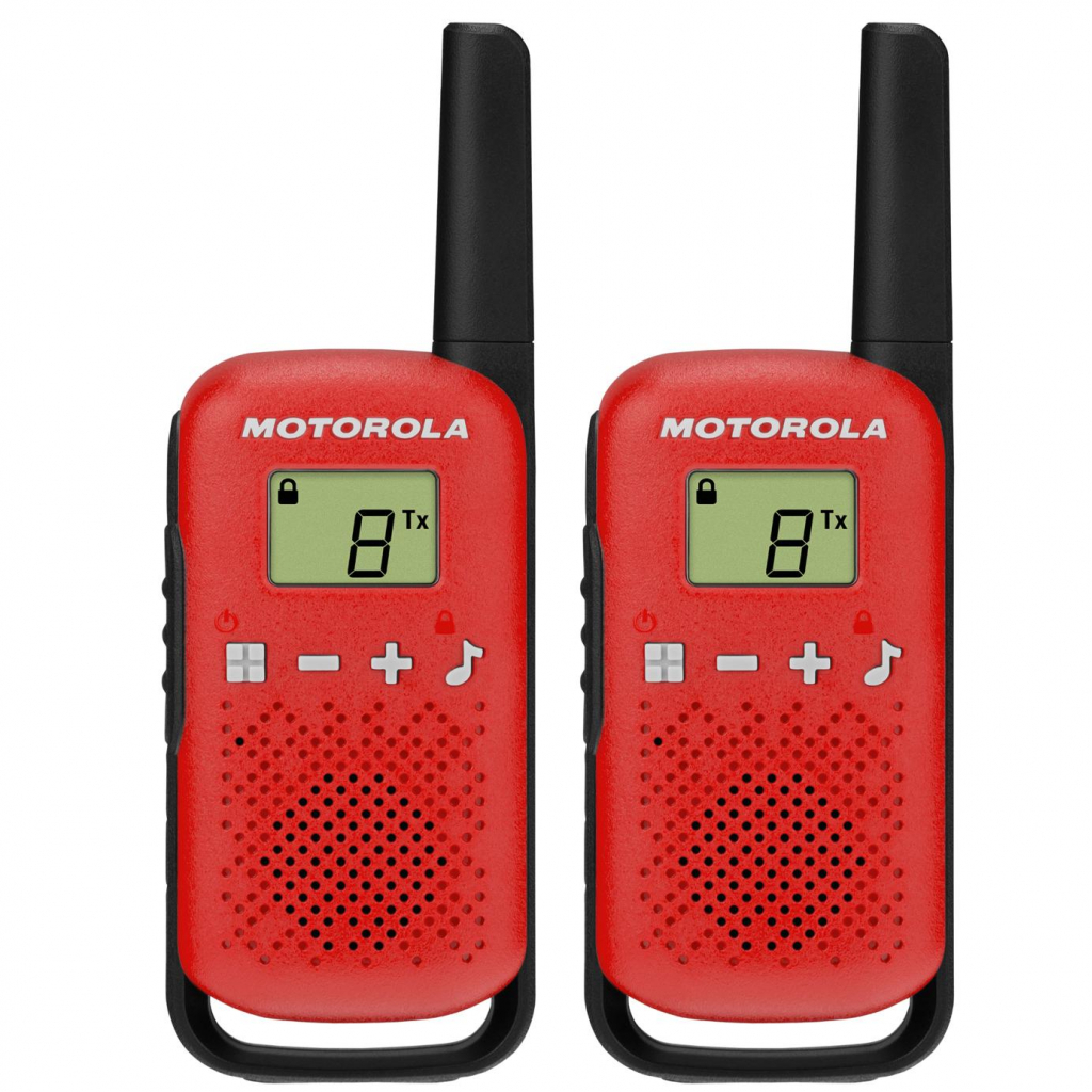 Портативная рация Motorola TALKABOUT T42 Red Twin Pack (B4P00811RDKMAW) изображение 2