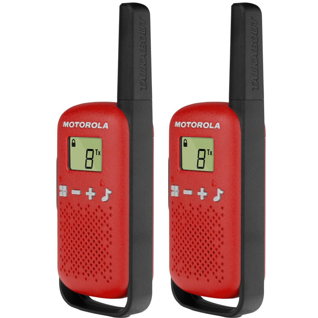 Портативна рація Motorola TALKABOUT T42 Red Twin Pack (B4P00811RDKMAW) зображення 3