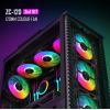 Кулер до корпусу Zezzio ZC-120 SRGB 3 in 1 Ki зображення 6
