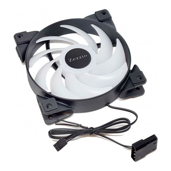 Кулер до корпусу Zezzio ZC-120 SRGB 3 in 1 Ki зображення 8