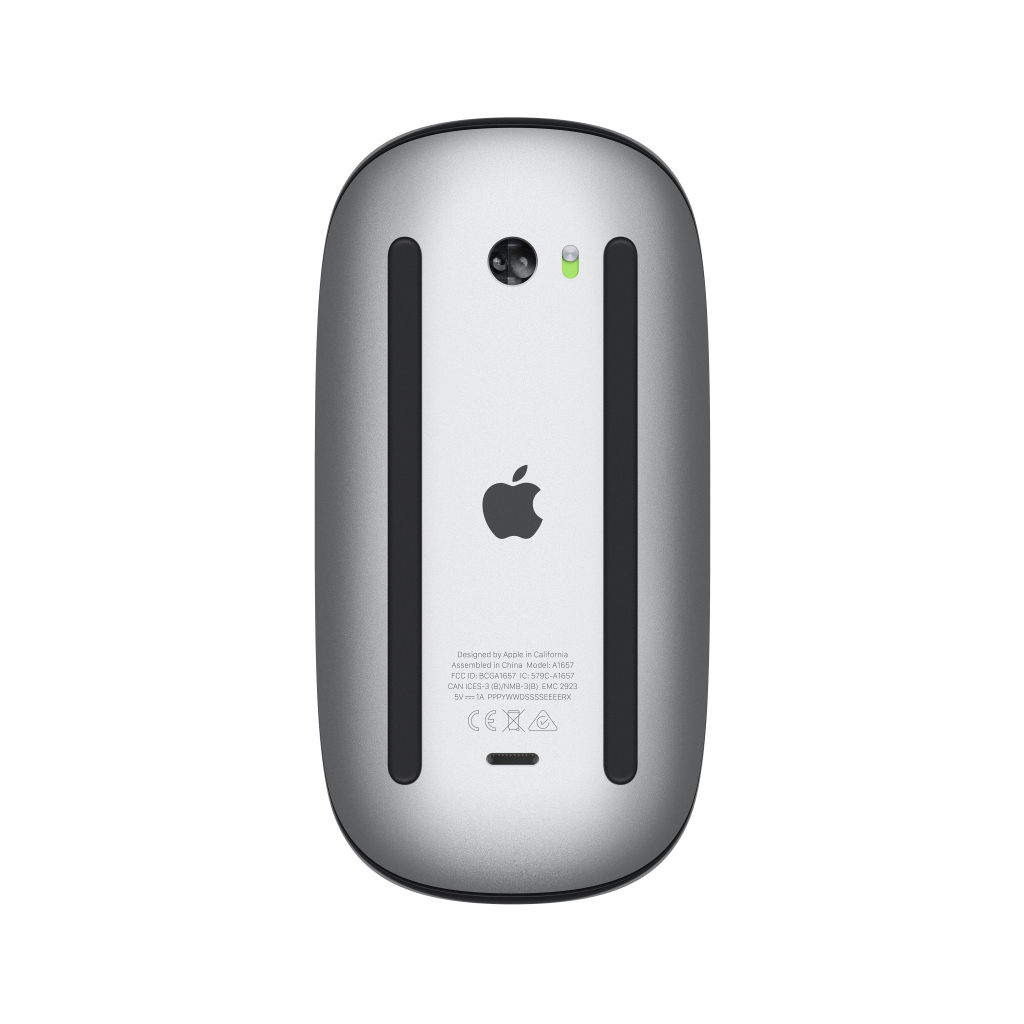 Мышка Apple Magic Mouse Bluetooth Black (MMMQ3ZM/A) изображение 2