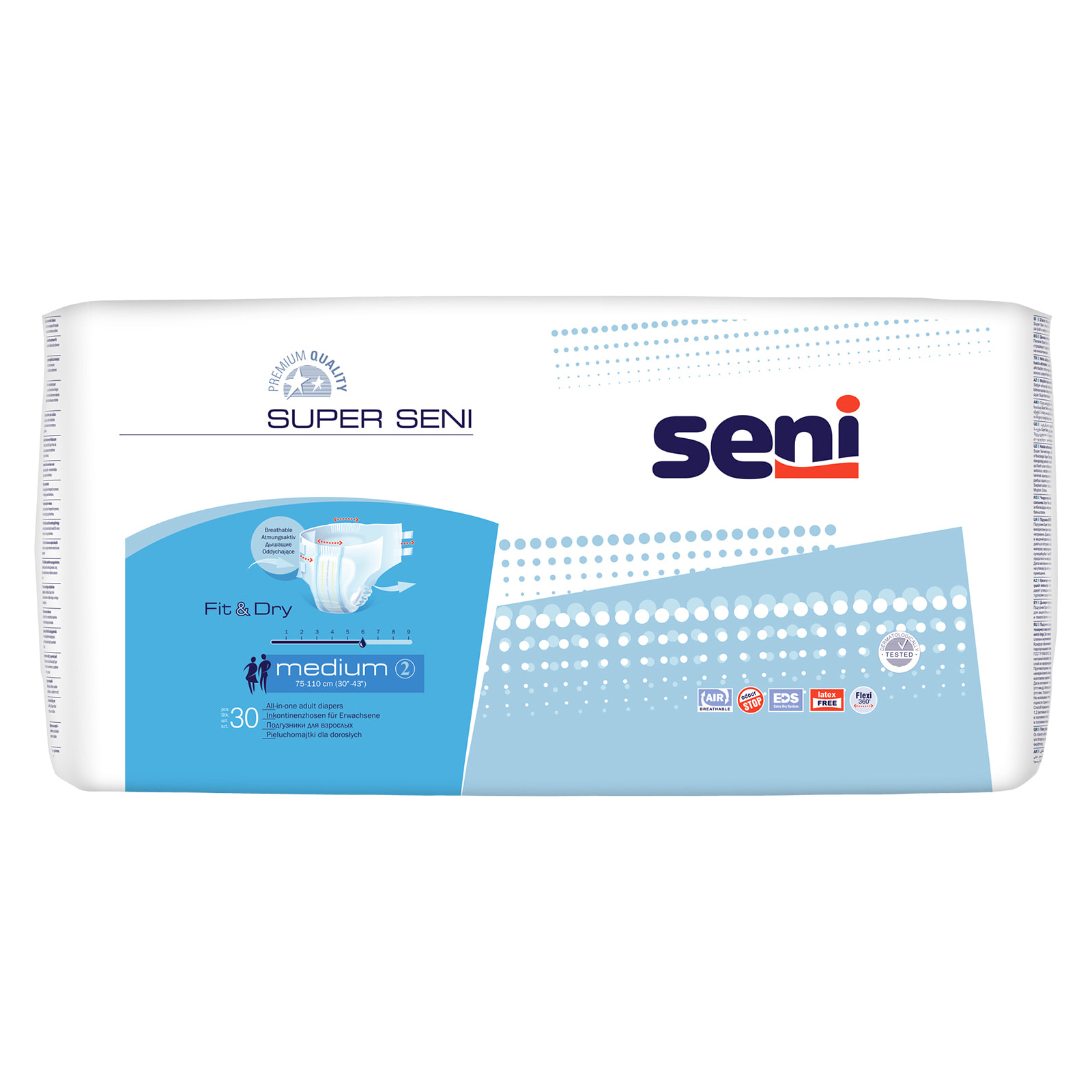 Подгузники для взрослых Seni Super Medium 30 шт (5900516691400)