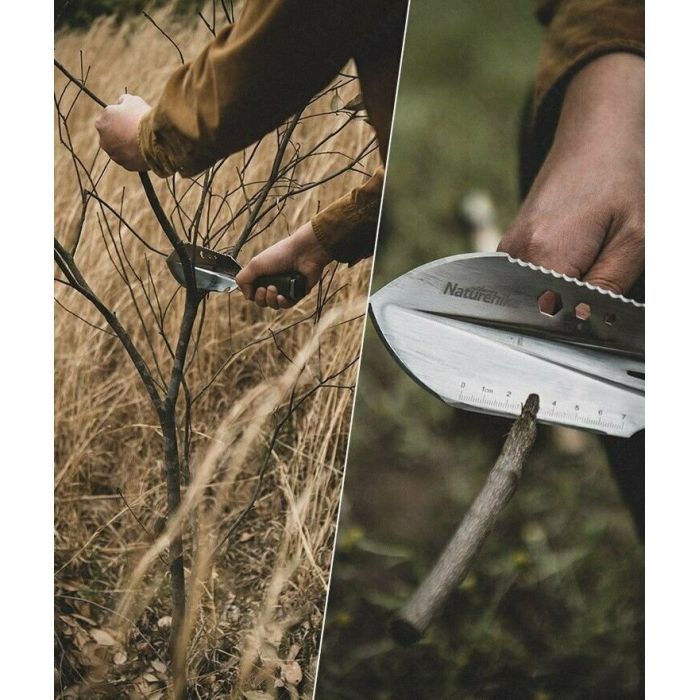 Тактическая лопата Naturehike NH20GJ001 (6927595744666) изображение 4