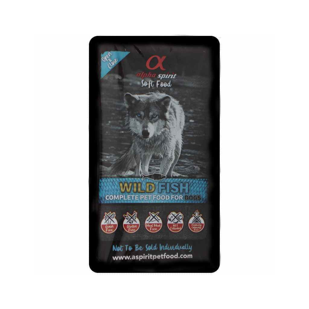 Полувлажный корм для собак Alpha Spirit Semi-moist WILD FISH BAG 1.5 кг (8436586310172) изображение 2