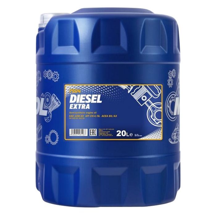 Моторное масло Mannol DIESEL EXTRA 10л 10W-40 (MN7504-10)