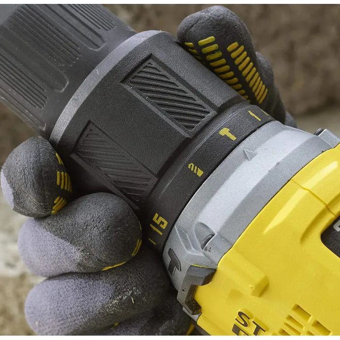 Шуруповерт Stanley FatMax, Li-lon 18 В, 60 Нм, 2 АКБ + ЗУ, кейс (SFMCD715D2K) изображение 5