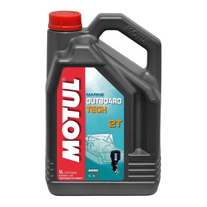Моторное масло MOTUL 2T Outboard Tech 5 л (851751)