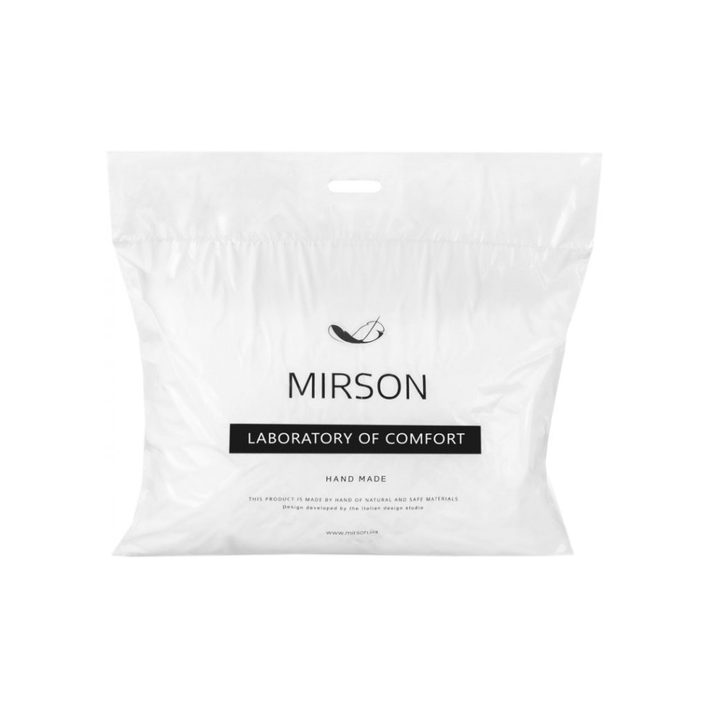Одеяло MirSon шерстяное 1640 Eco Light Blue 110х140 (2200002653107) изображение 6
