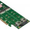 Плата расширения Frime PCI-E-4хM.2, ASM2824 (ECF-PCIEtoSSD014.LP) изображение 2