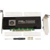 Плата расширения Frime PCI-E-4хM.2, ASM2824 (ECF-PCIEtoSSD014.LP) изображение 3
