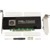Плата расширения Frime PCI-E-4хM.2, ASM2824 (ECF-PCIEtoSSD014.LP) изображение 3