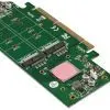 Плата расширения Frime PCI-E-4хM.2, ASM2824 (ECF-PCIEtoSSD014.LP) изображение 4