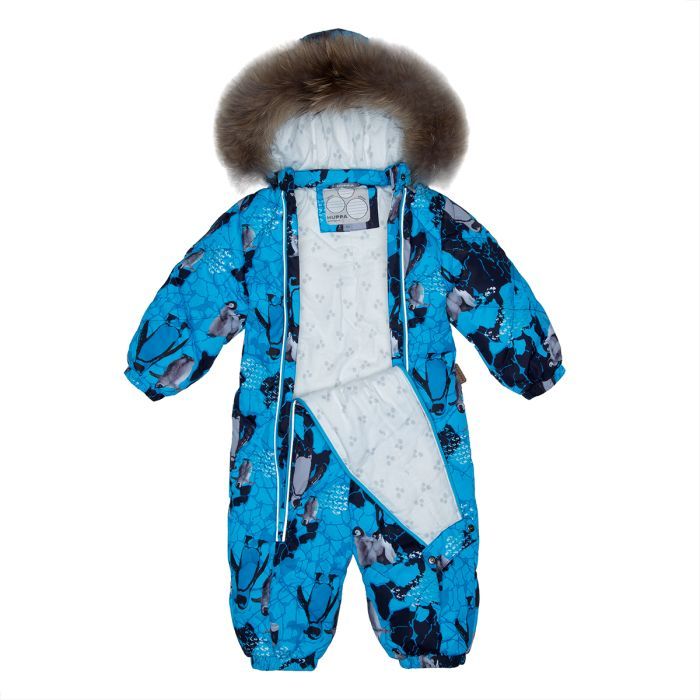 Комбинезон детский Huppa BEATA 1 31930155 голубой с принтом 86 (4741468826691) изображение 4